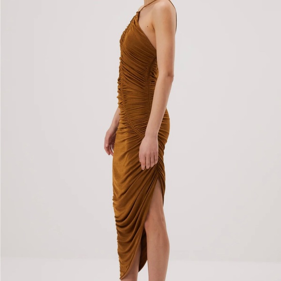 Misha KAYLEIGH SLINKY JERSEY MIDI DRESS XXS
Bronze - Picture 5 of 8
